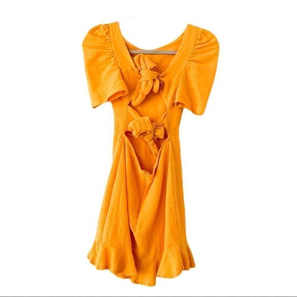 Saint+Secrets Ruffle Mini Dress - Picture 3 of 5